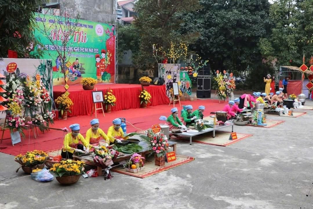 Làng nghề bánh tẻ Phú Nhi